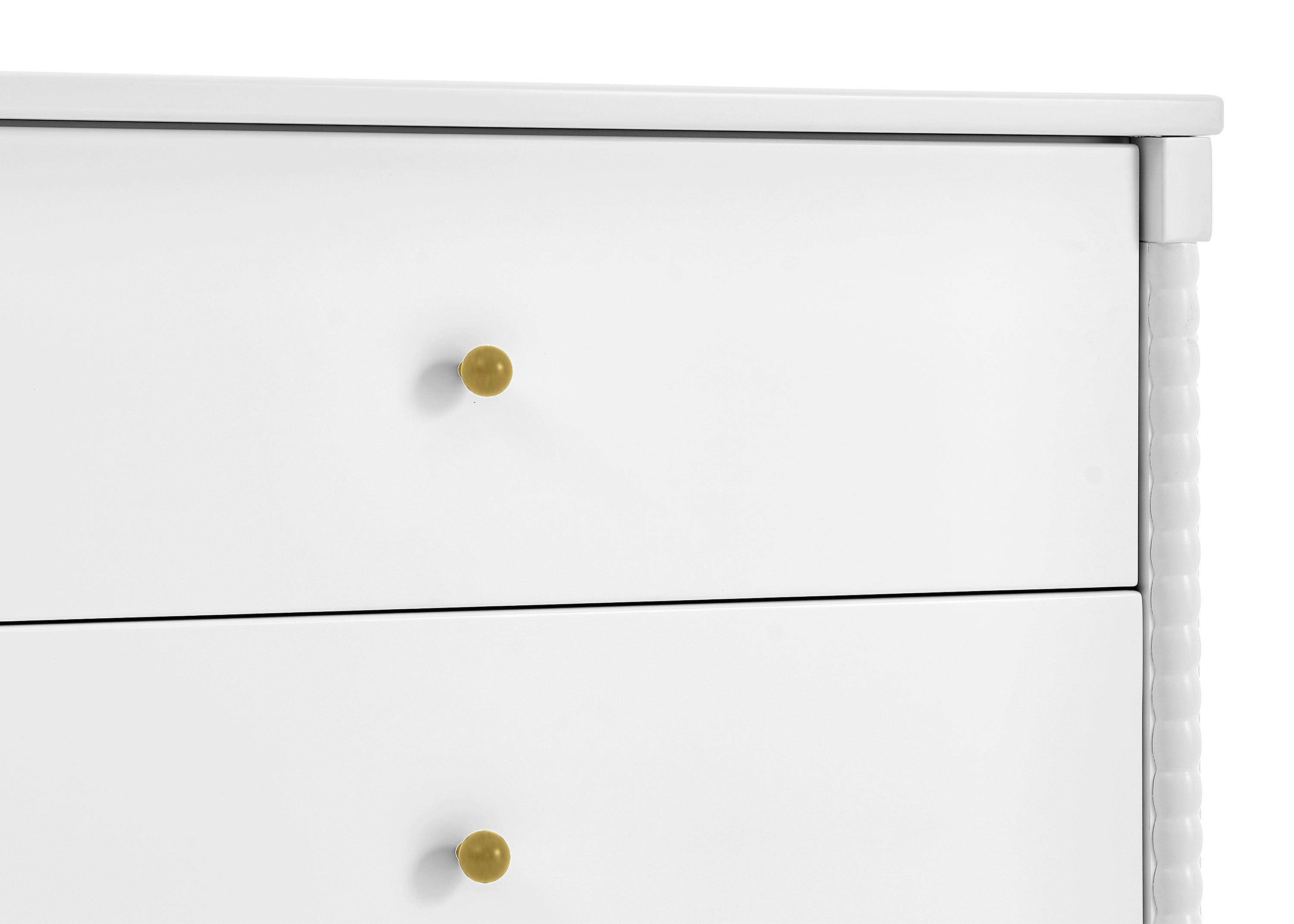 Lily 3 Drawer Dresser with Interlocking Drawers - Sturdy Bedroom Storage Furniture for Clothes, Toys & Organizing - Perfect for Kids Room, Nursery or Dormitory