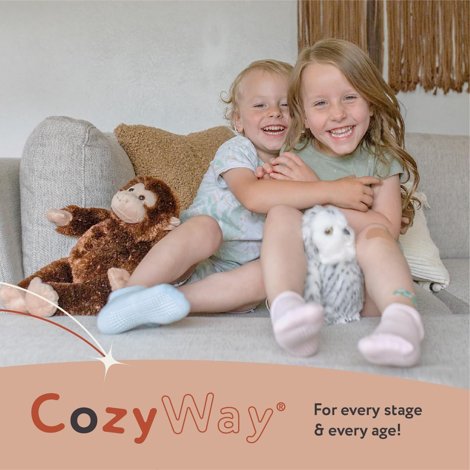 CozyWay Baby & Toddler Cotton Ankle Socks - 12 Pack No Show Comfy Socks for Boys & Girls (0-24 Months) - Perfect for Playtime, Daycare & Everyday Wear