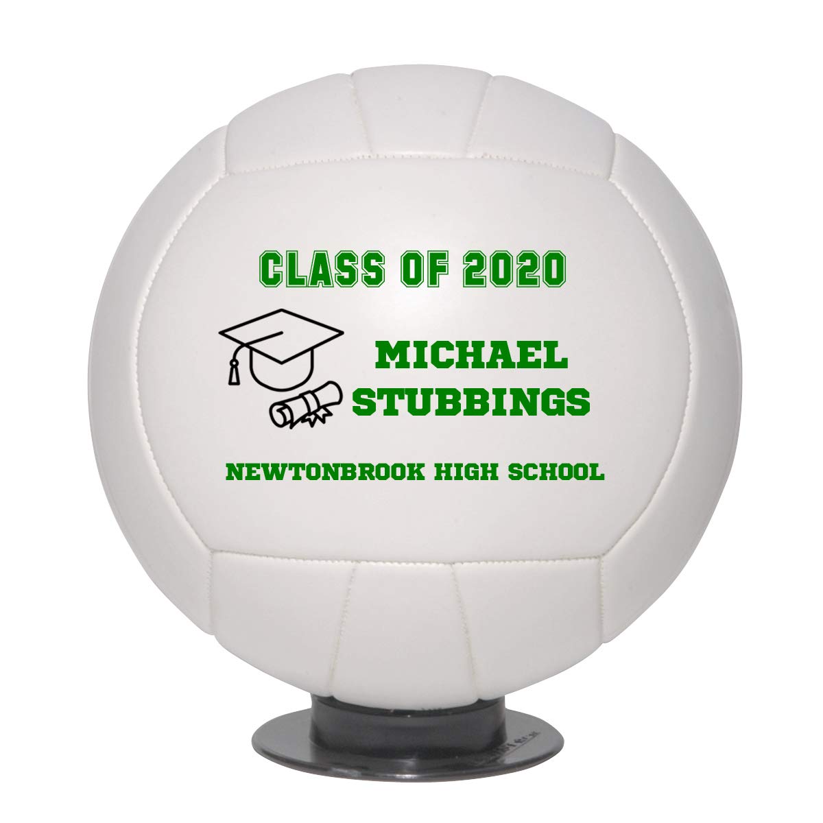Custom Personalized 2025 Graduation Volleyball - High School Graduation Gift for Boys & Girls - Class of 2025 Volleyball - Perfect for Graduation Parties & Team Celebrations
