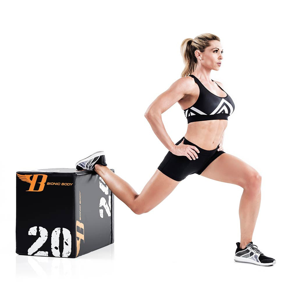 Bionic Body Plyobox - Adjustable Jump Box for CrossFit, HIIT & Plyometric Training | BBPB 1106 | Perfect for Home Gym & Outdoor Workouts