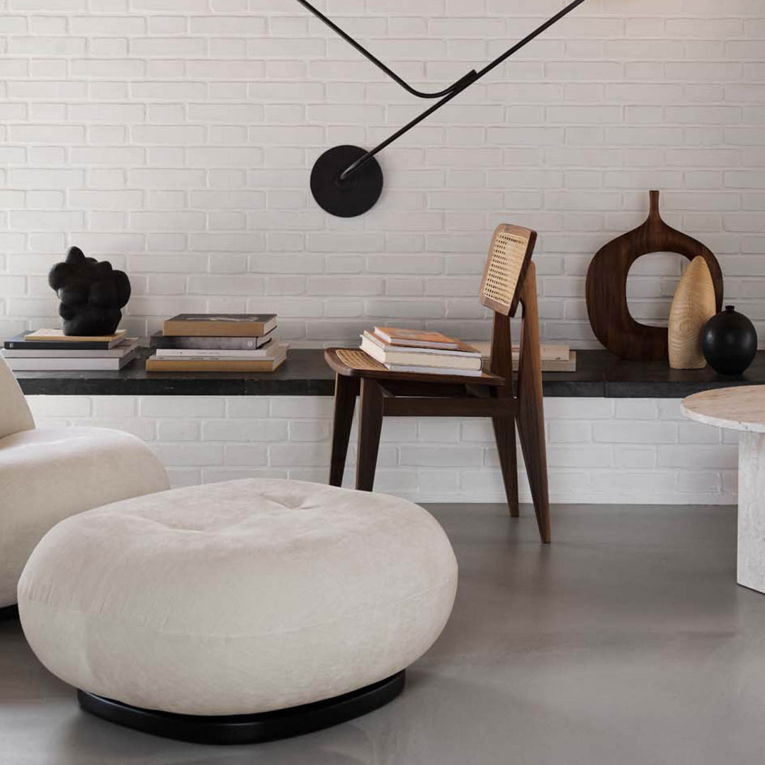 French Cane Dining Chair - Elegant C-Shaped Design for Kitchen, Dining Room & Cafe - Comfortable & Stylish Seating Solution