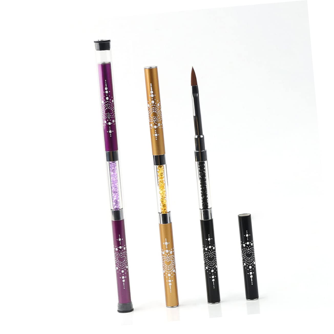 Minkissy Nail Art Brush Pen for Gel Nails & 3D Drawing - Salon & Home Use