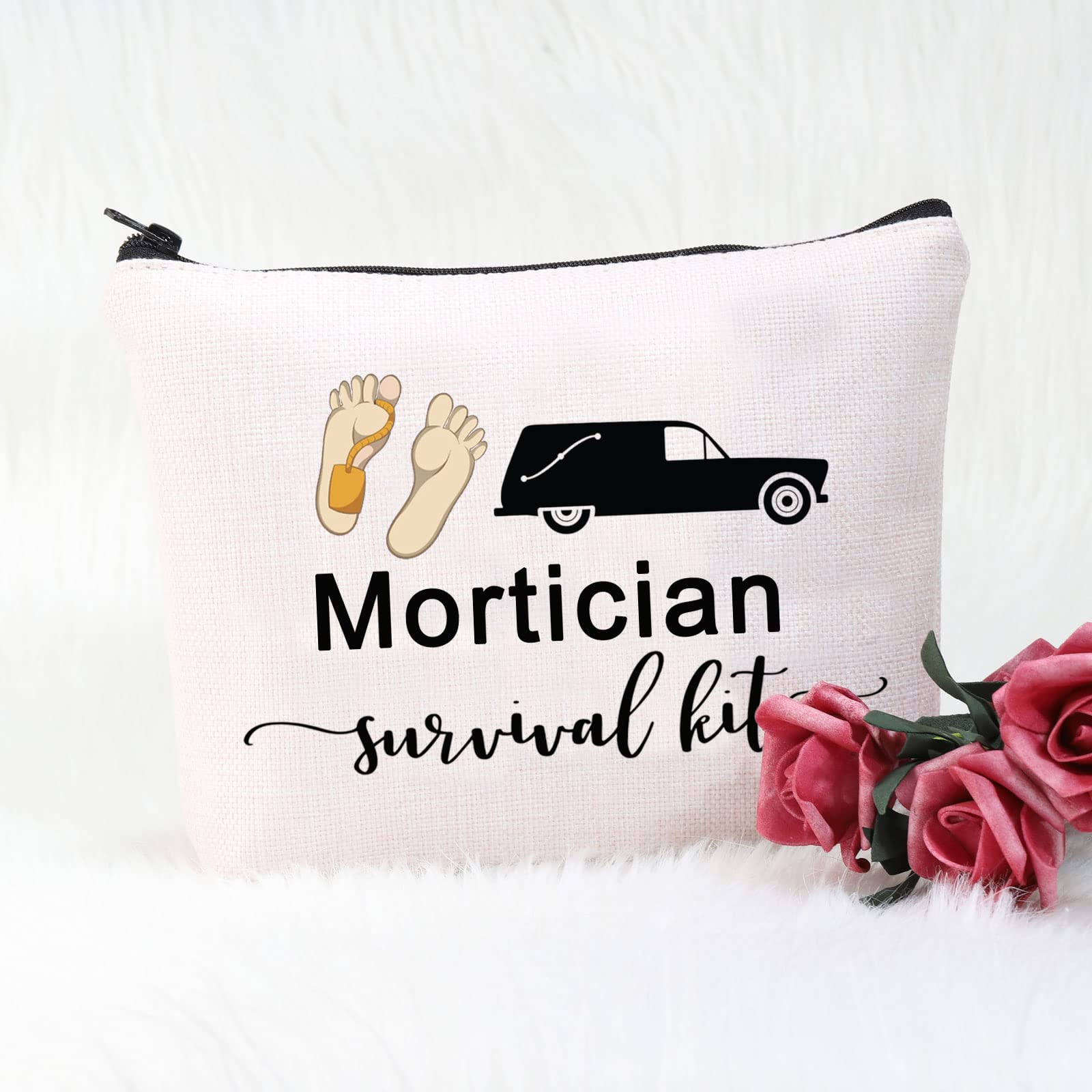 POFULL Professional Mortician Makeup Bag - Funeral Director Gift Set with Essential Tools - Perfect for Embalming & Corpse Preparation - Ideal for Funeral Homes & Mortuary Professionals