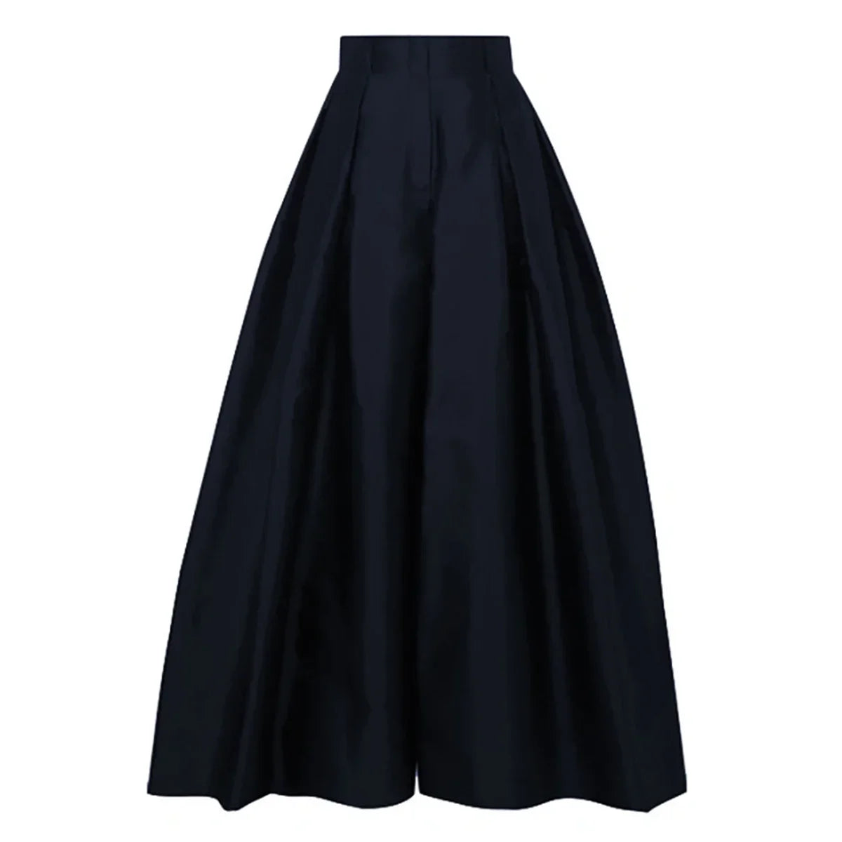 Gymystars Women's Black Wide Leg Pants - High Waisted Loose Baggy Trousers for Summer & Fall | British Style Casual Wear for Yoga, Work & Everyday Outfits