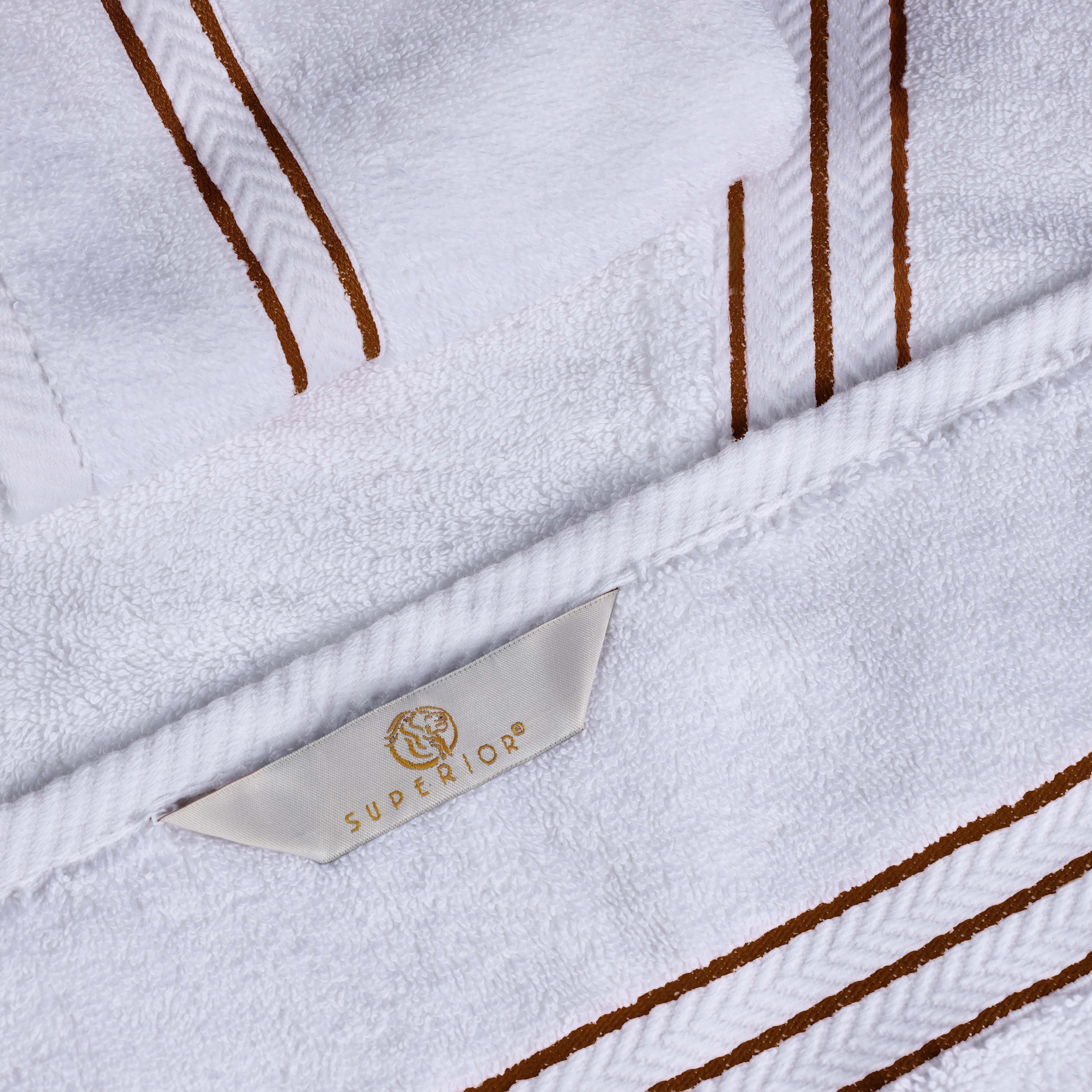 Premium 6-Piece Turkish Cotton Bath Towel Set - Ultra Soft, Highly Absorbent & Quick-Drying - Luxury Spa, Bathroom & Beach Essentials for Home & Travel