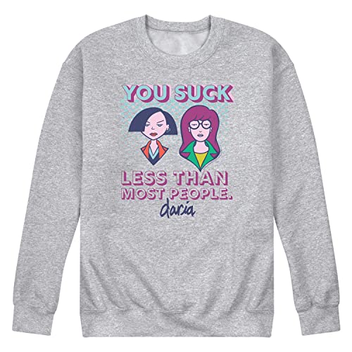 Daria You Suck - Athletic Heather