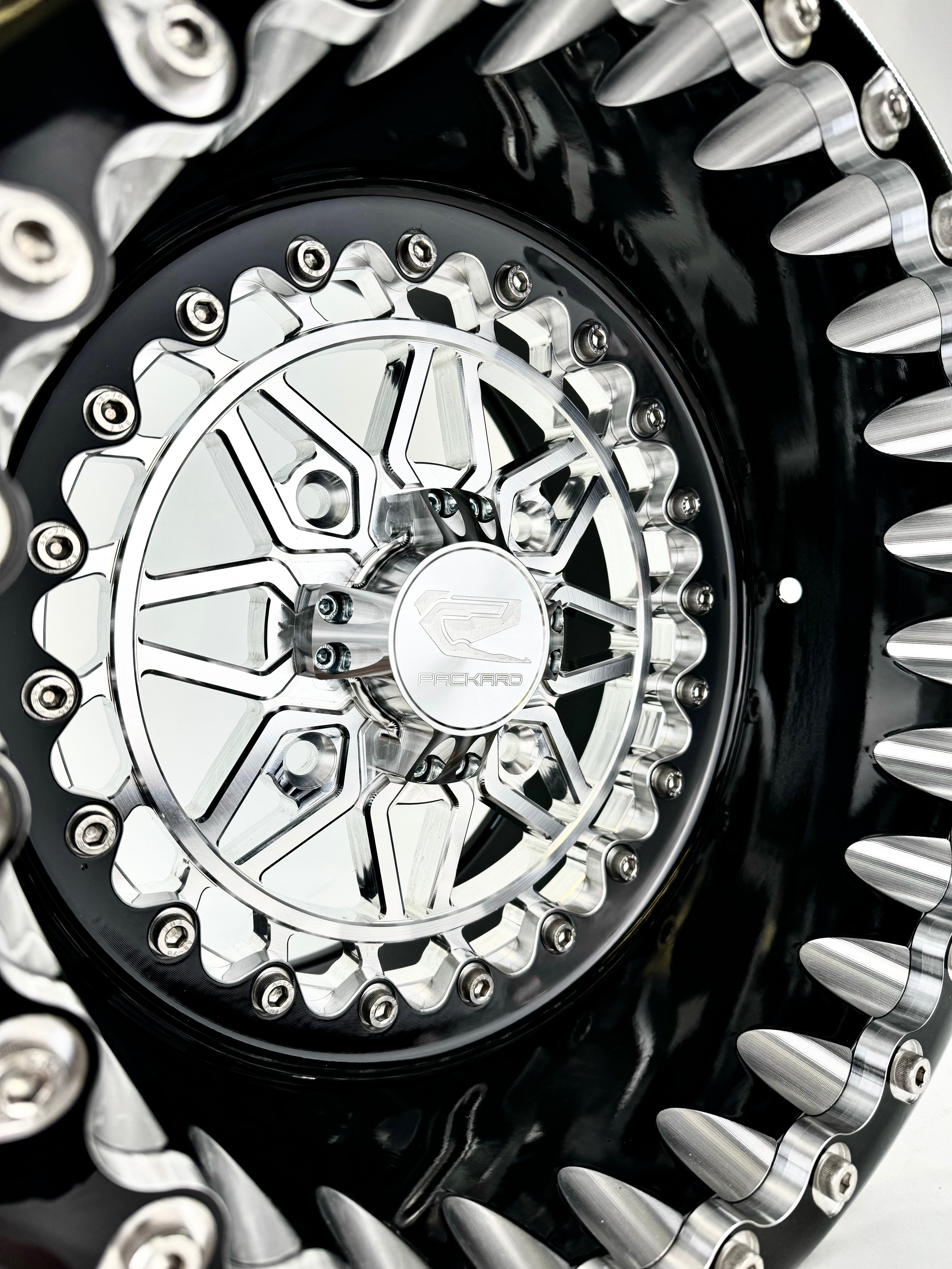 Apollo FF Forged Beadlock Wheels in Silver - High-Performance Off-Road Rims for Trucks & SUVs | Perfect for Rock Crawling, Mudding & Trail Adventures