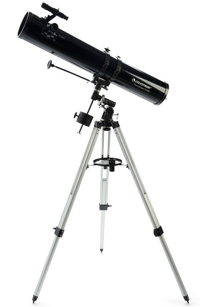 Celestron PowerSeeker 114 EQ Telescope - 114mm Reflector Telescope with Equatorial Mount for Astronomy Beginners | Perfect for Stargazing, Moon Observation & Astrophotography