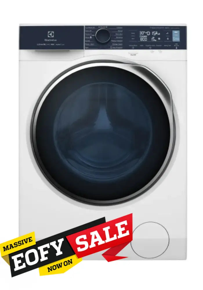 Electrolux EWF1041R9WB 10kg AutoDose Front Load Washing Machine - Energy Efficient Smart Laundry Solution for Home & Apartment Use
