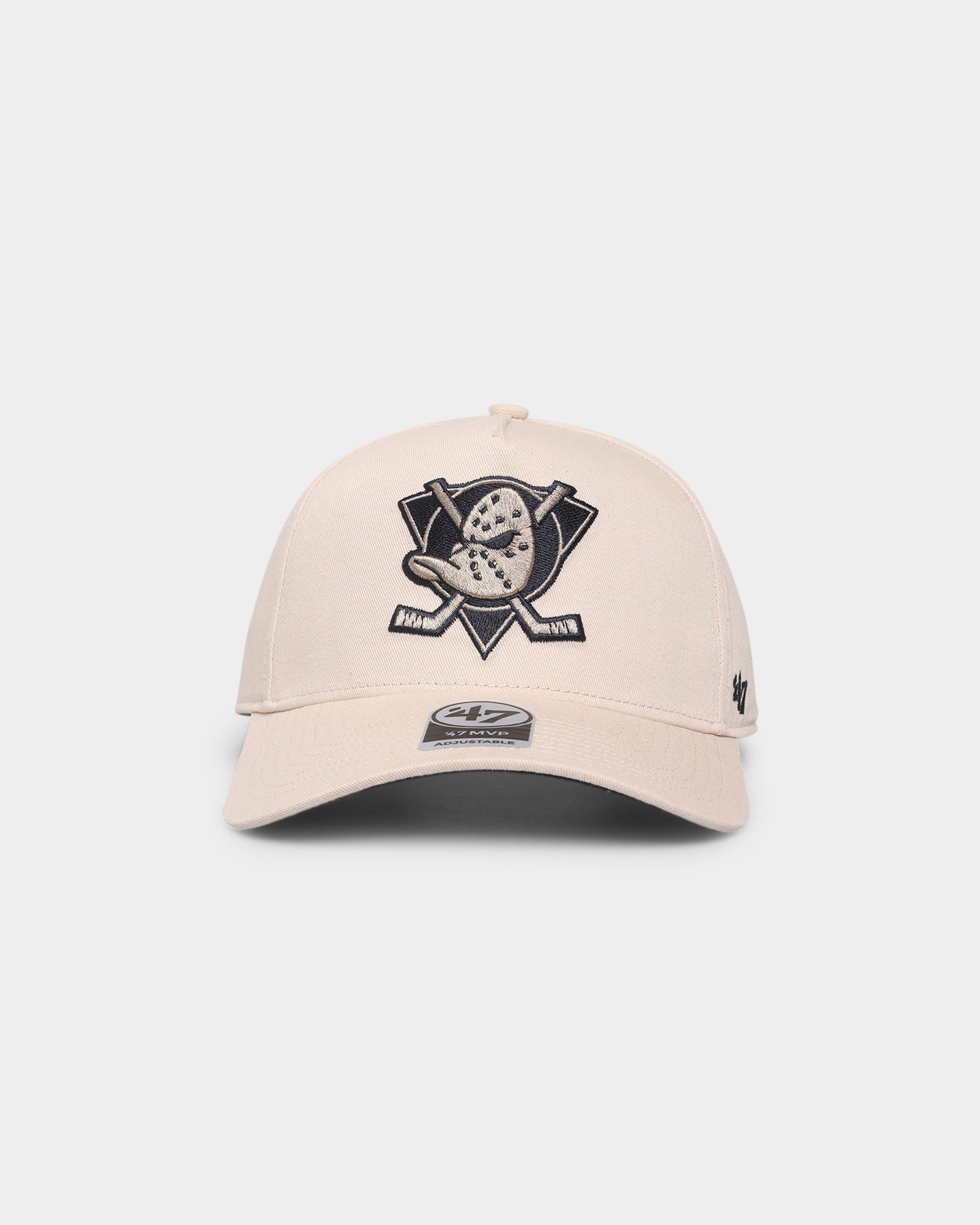 47 Brand Anaheim Ducks Legend Replica MVP DT Snapback Bone Hat - Official NHL Hockey Cap for Men & Women - Perfect for Game Day, Sports Events & Casual Wear