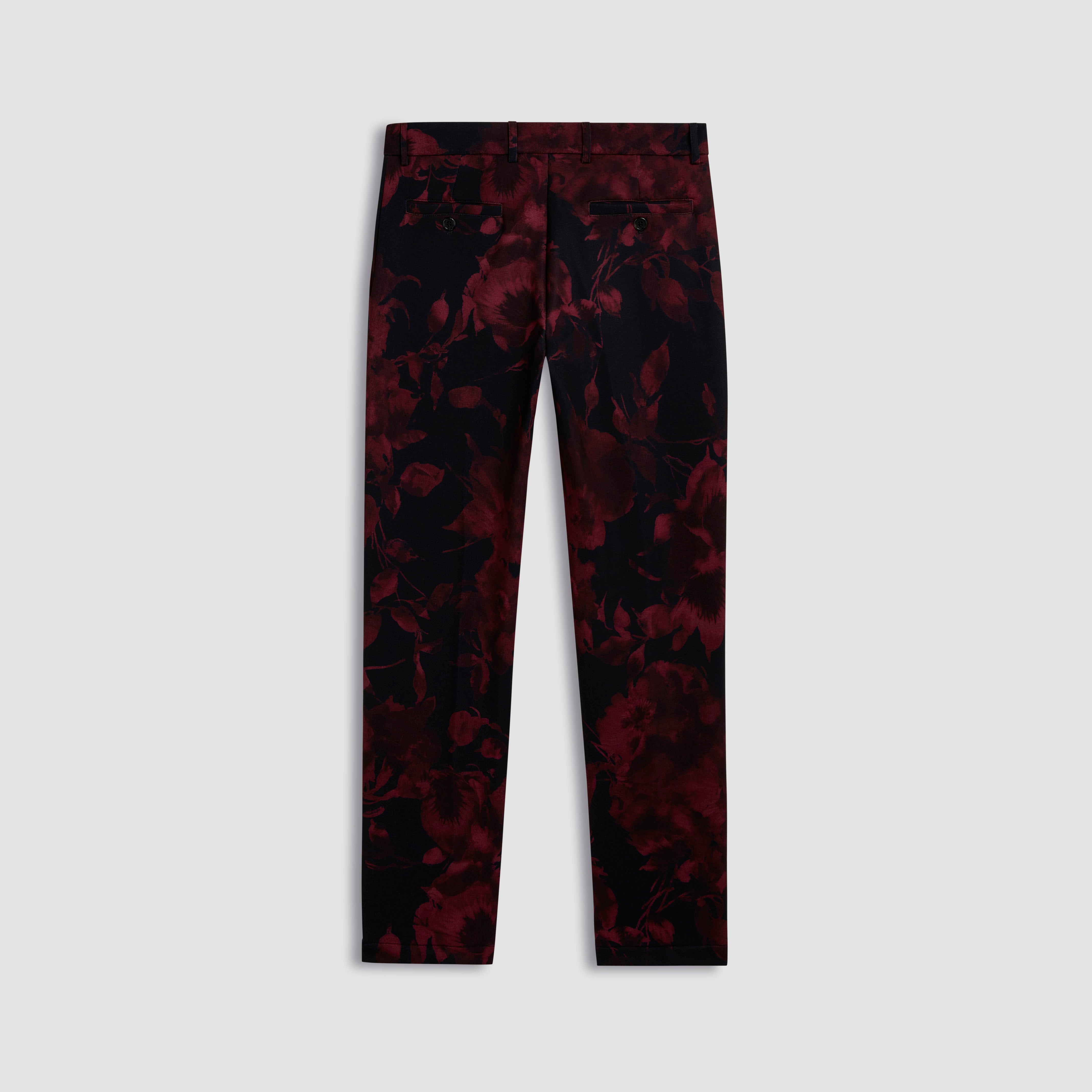 Stylish Floral Printed Chino Pants for Men - Comfortable Casual & Office Wear - Perfect for Spring Summer Outfits, Dates, and Business Casual Occasions