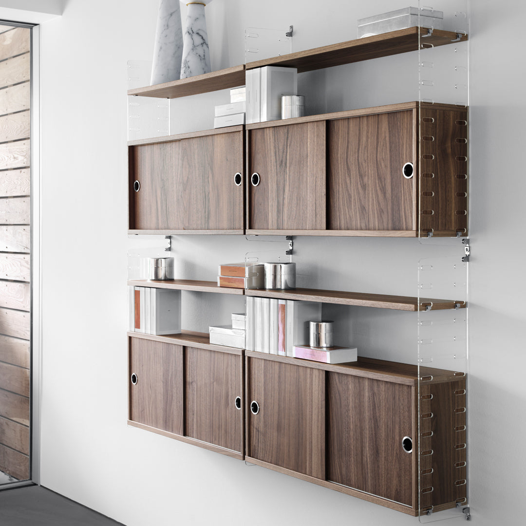 Modern Sliding Door Cabinets for Home & Office Storage - Space-Saving Closet, Kitchen, and Bathroom Organizer