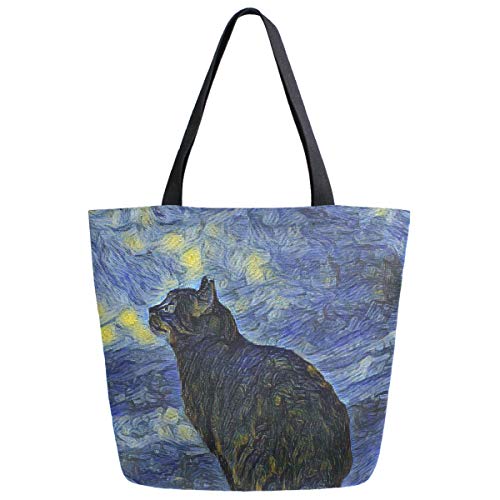 Lunar Star Cat Van Gogh