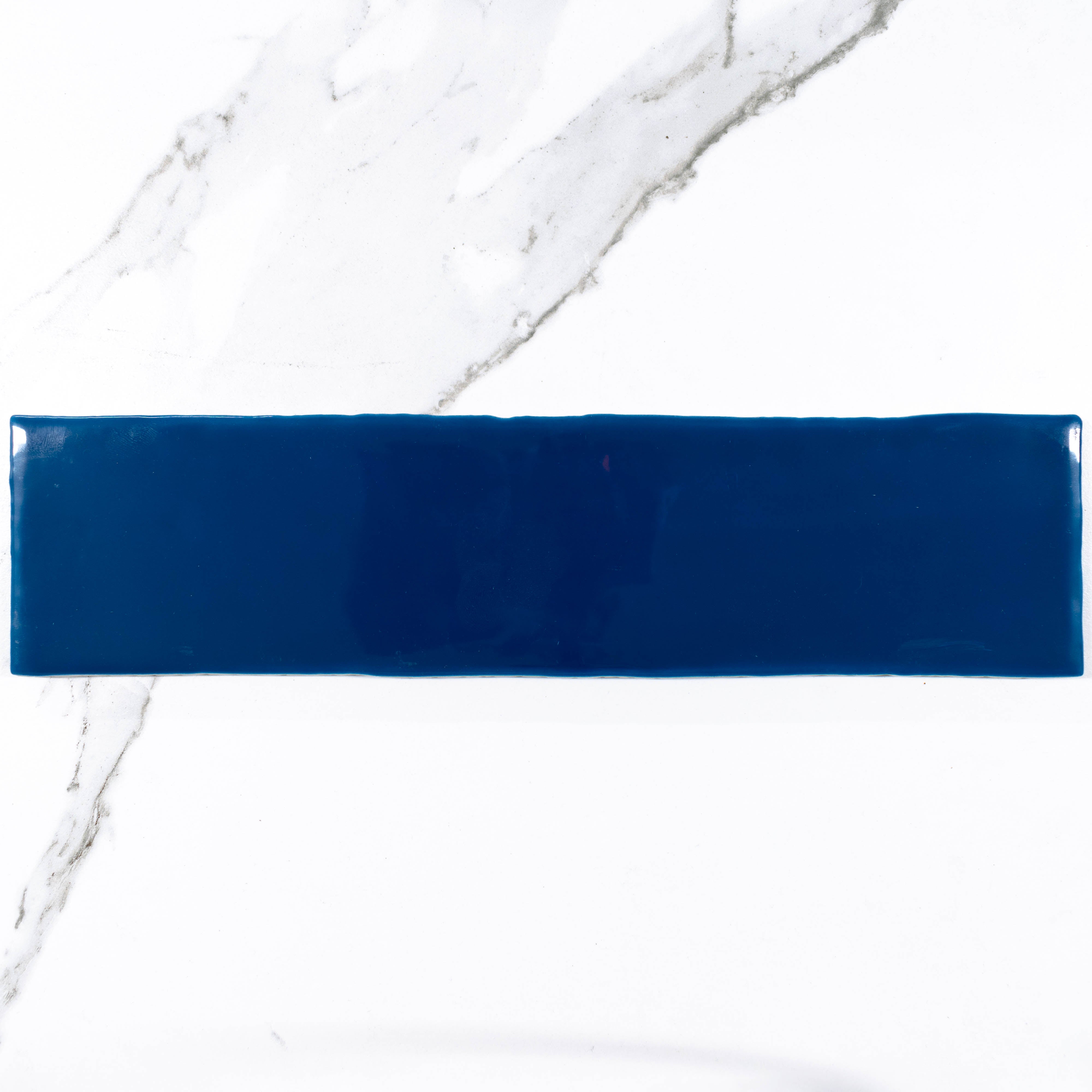 Manhattan Saffire 75x300 Glossy Ceramic Subway Tile - Perfect for Kitchen Backsplash, Bathroom Walls & Modern Interior Design