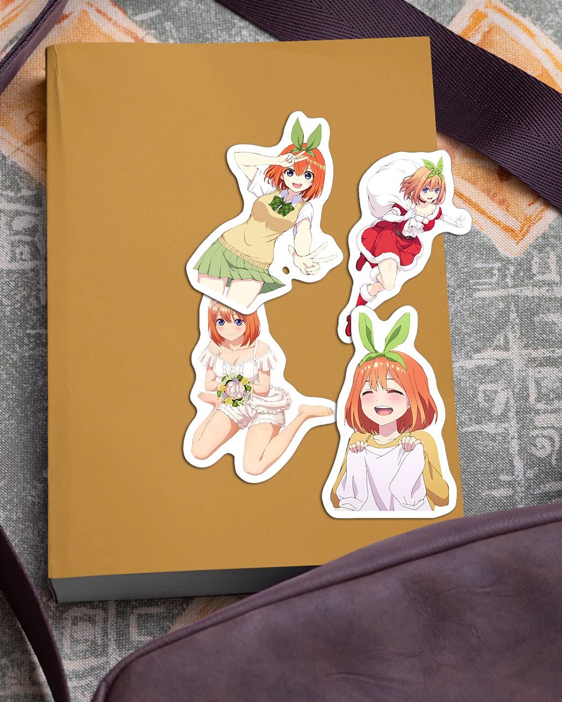 Funny Yotsuba Nakano Sticker from The Quintessential Quintuplets - Waterproof Vinyl Decal for Water Bottles, Phones, Laptops, Skateboards & Cars - Perfect for Anime Fans, School Supplies & Kawaii Decor