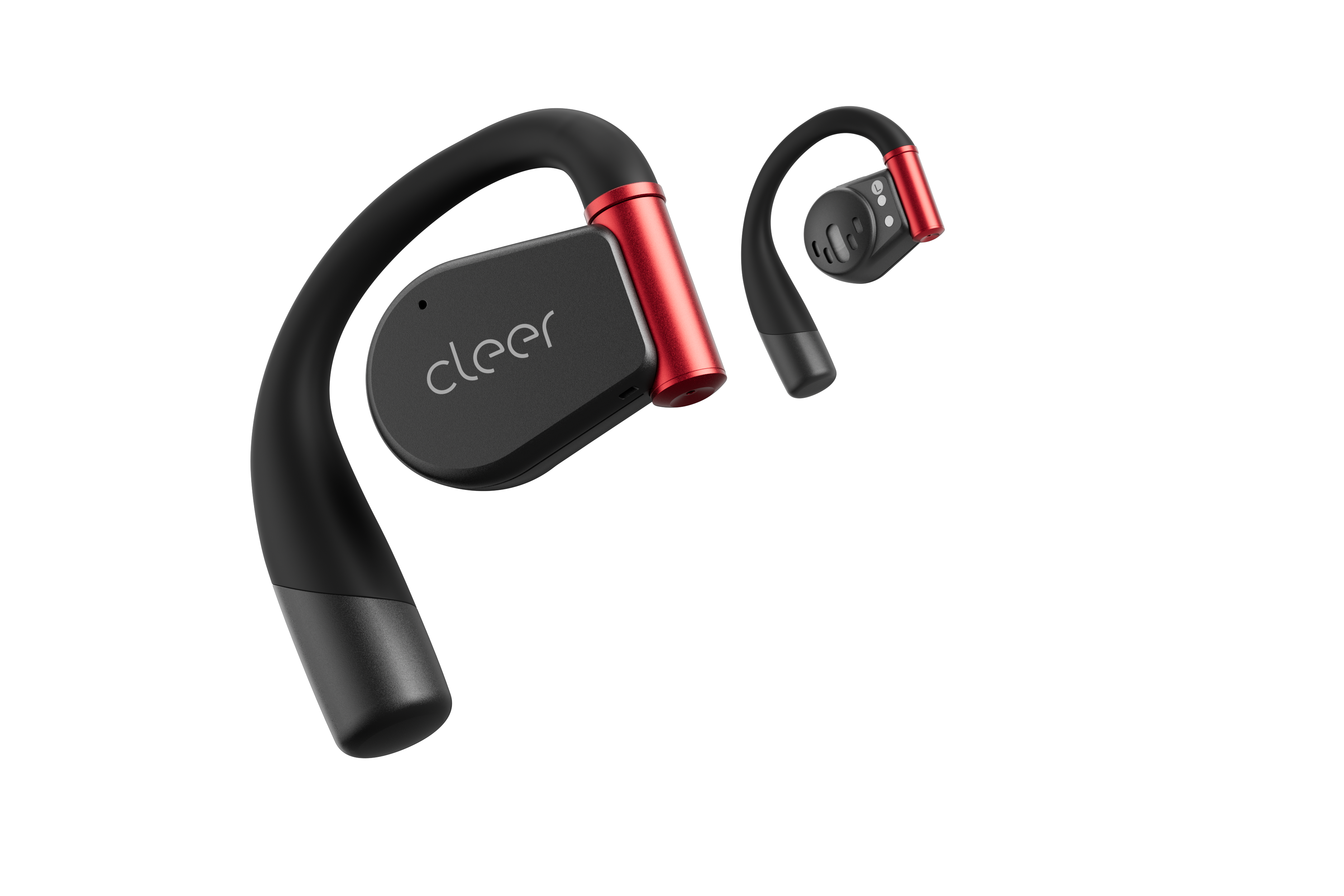 Cleer ARC 3 Sport Open-Ear Bluetooth Headphones - Wireless Earbuds for Running, Cycling & Workouts - Sweatproof & Secure Fit for Active Lifestyle