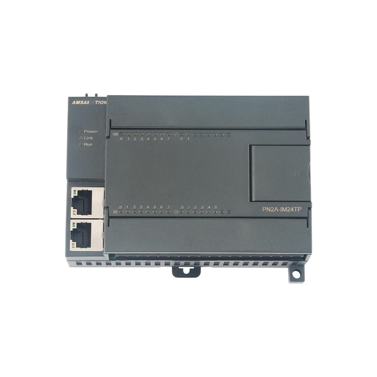 YUANFAHHH ProfiNET Ethernet Converter Module - ModBus Remote IO with 16 Digital Inputs/Outputs (PNP Transistor) - PN2A-IM24MR/PN2A-IM24TP for Siemens PLC - Industrial Automation & Smart Factory Applications