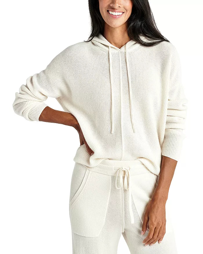 Elin Sweater Hoodie for Women - Cozy Fleece-Lined Winter Pullover with Snowflake Design | Perfect for Cold Weather, Outdoor Activities & Casual Wear