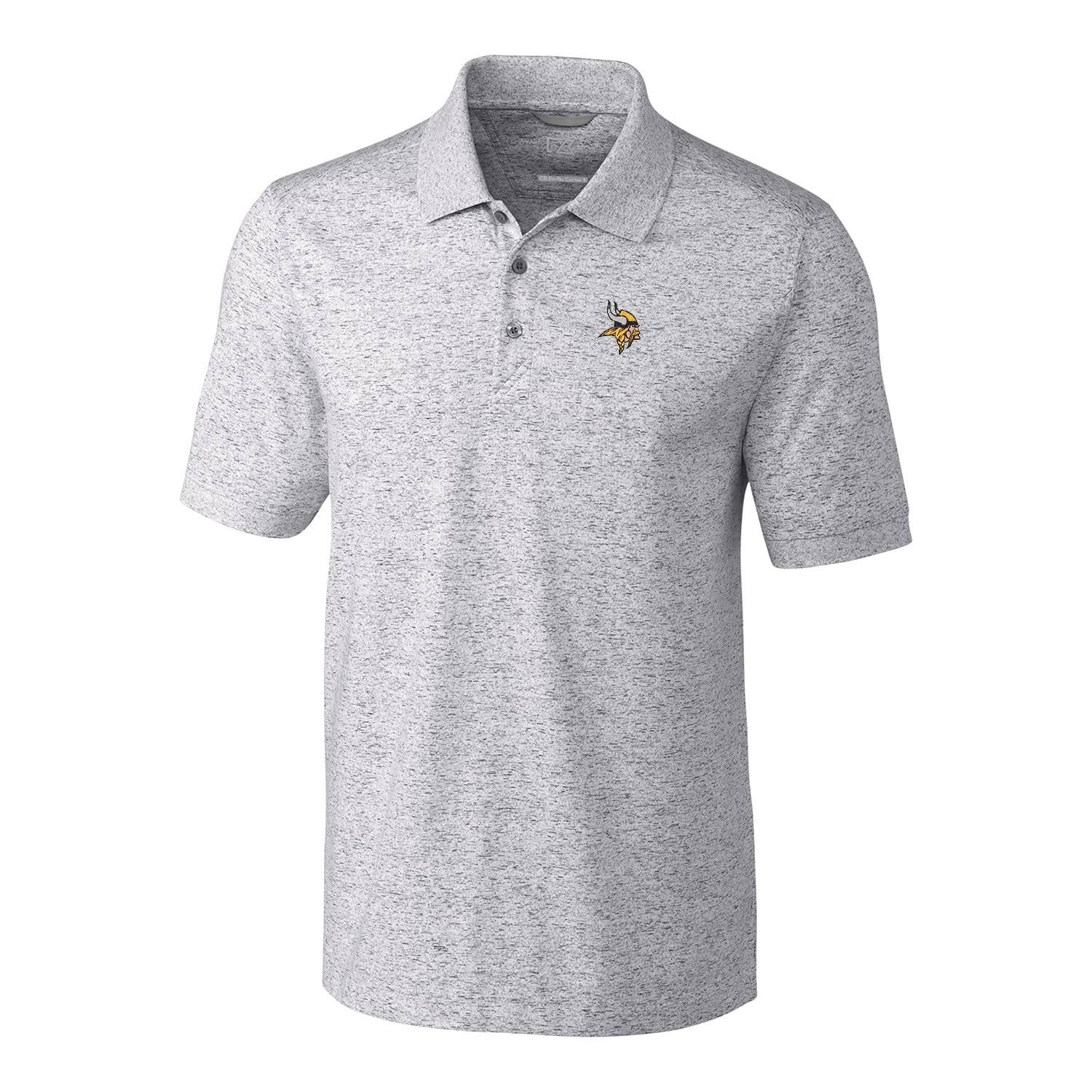 Cutter & Buck Men's NFL Big & Tall Logo Space Dye Advantage Polo Shirt - Comfortable & Stylish Sports Apparel for Football Fans & Casual Wear