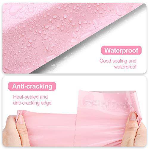 9x12 Poly Mailer Envelope Shipping Bags - Waterproof & Tear-Resistant Mailing Pouches for Ecommerce | Sakura Pink | Perfect for Clothing, Jewelry & Small Business Shipments