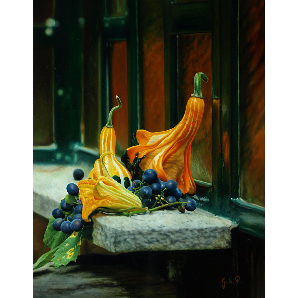 Fresh Pumpkins and Grapes for Baking, Decorating & Healthy Snacking - Perfect for Fall Recipes, Halloween Decor & Nutritious Snacks