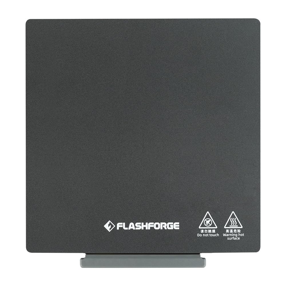 FLASHFORGE Adventurer 5M & 5M Pro 3D Printer with High-Temperature PC Plate - Upgraded Magnetic Flexible PC Sticker Sheet for ABS/ASA/PC Materials - Ideal for Home, Office & DIY 3D Printing Projects