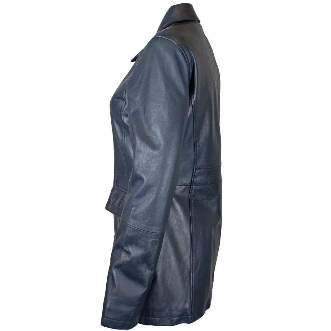 BOL Women's Princess Cut Leather Jacket - Stylish Faux Leather Motorcycle Jacket for Women, Fashionable Outerwear for Fall & Winter - Perfect for Casual Outfits, Night Out, and Biker Chic Looks