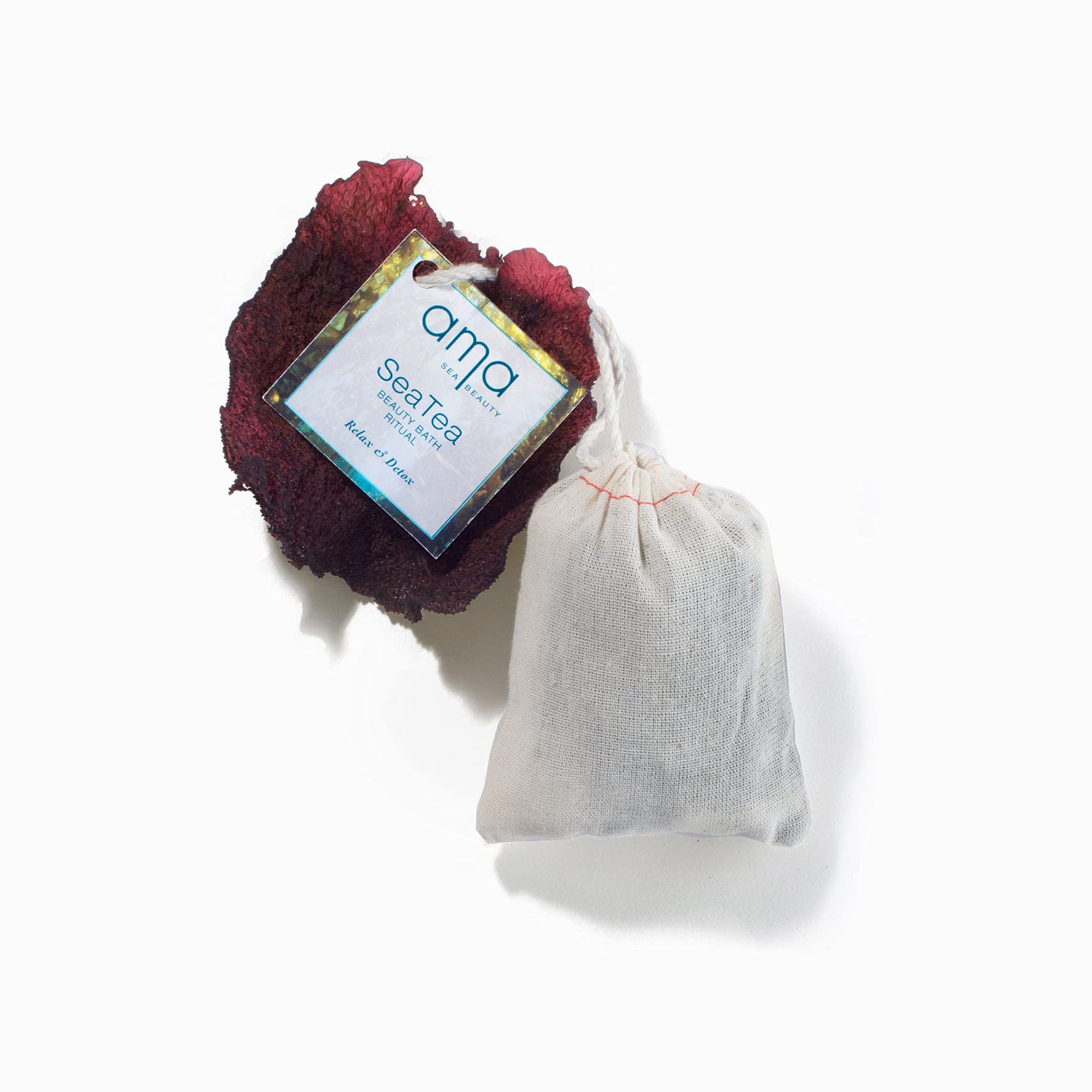 Premium SeaTea Bath Bags Set - 3 Pack (10 oz Each) for Relaxing Detox & Aromatherapy | Perfect for Spa Nights, Stress Relief & Self-Care Rituals