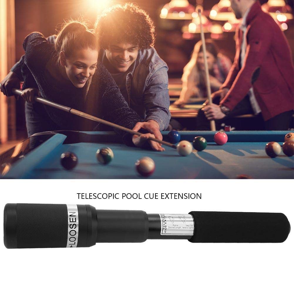 Nine-Ball Billiard Cue Extension - Shell Comfortable Grip for Beginners & Enthusiasts, Perfect for Club Practice & Home Game Nights