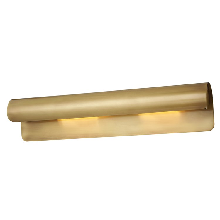 Accord Two Light Wall Sconce - Modern Brushed Nickel Finish - Perfect for Bedroom, Hallway & Living Room Lighting