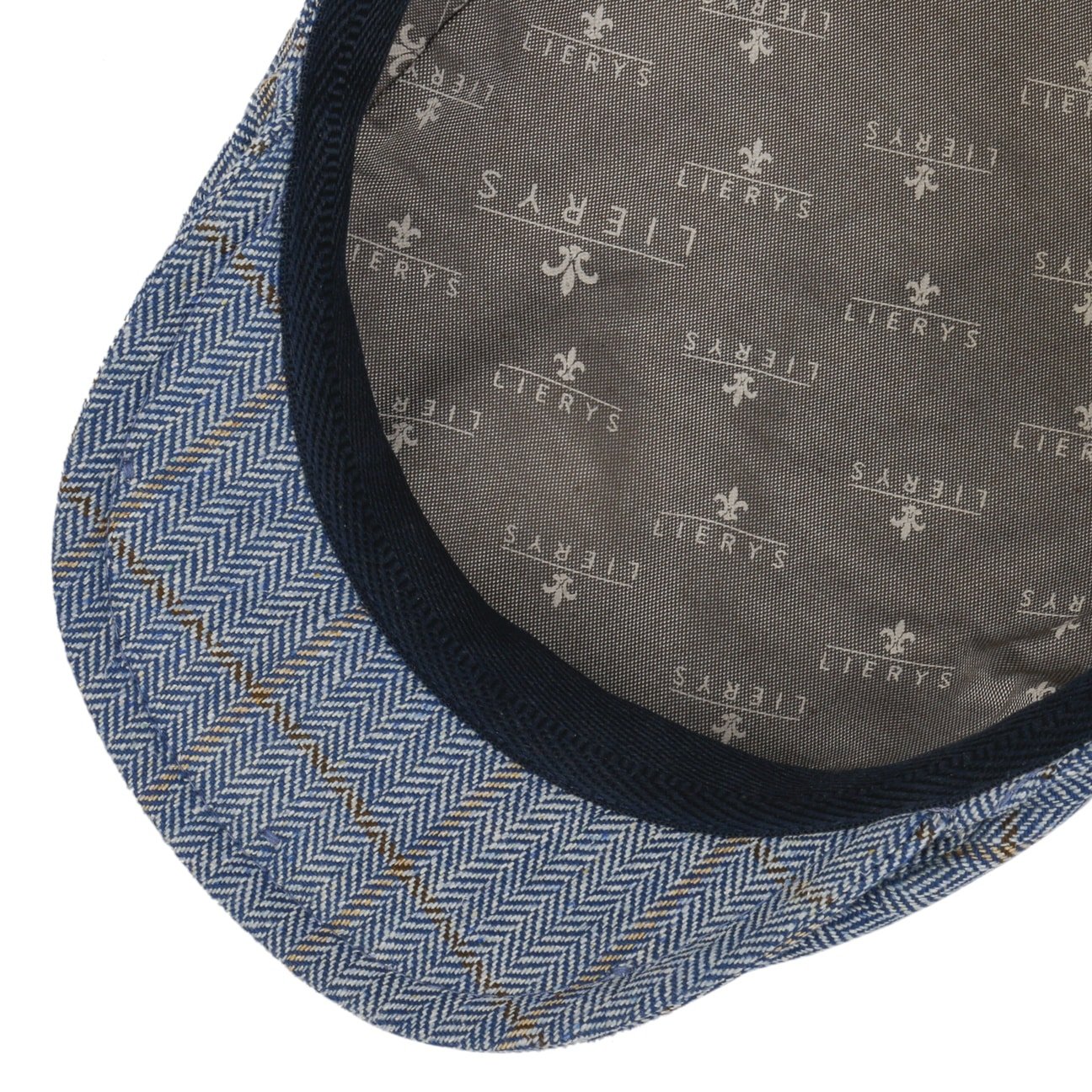 Lierys Women's Fishbone Silk Flat Cap - Elegant & Lightweight Summer Hat for Outdoor Activities, Travel, and Fashion Accessories