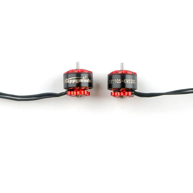 Happymodel EX1105 5200KV Brushless Motors (4-Pack) - High-Speed FPV Drone Motors for Racing and Freestyle Flying