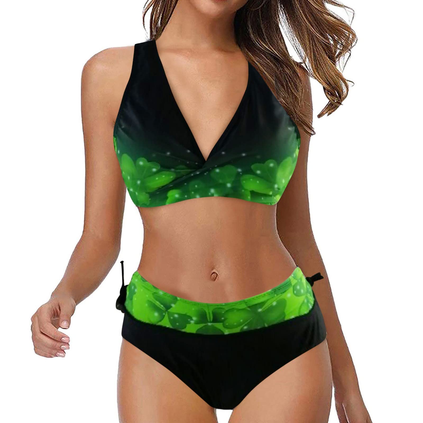 Sexy High Waist Push Up Bikini Set - Color Changing Plus Size Bathing Suit for Women | Beachwear, Pool Party, Summer Vacation