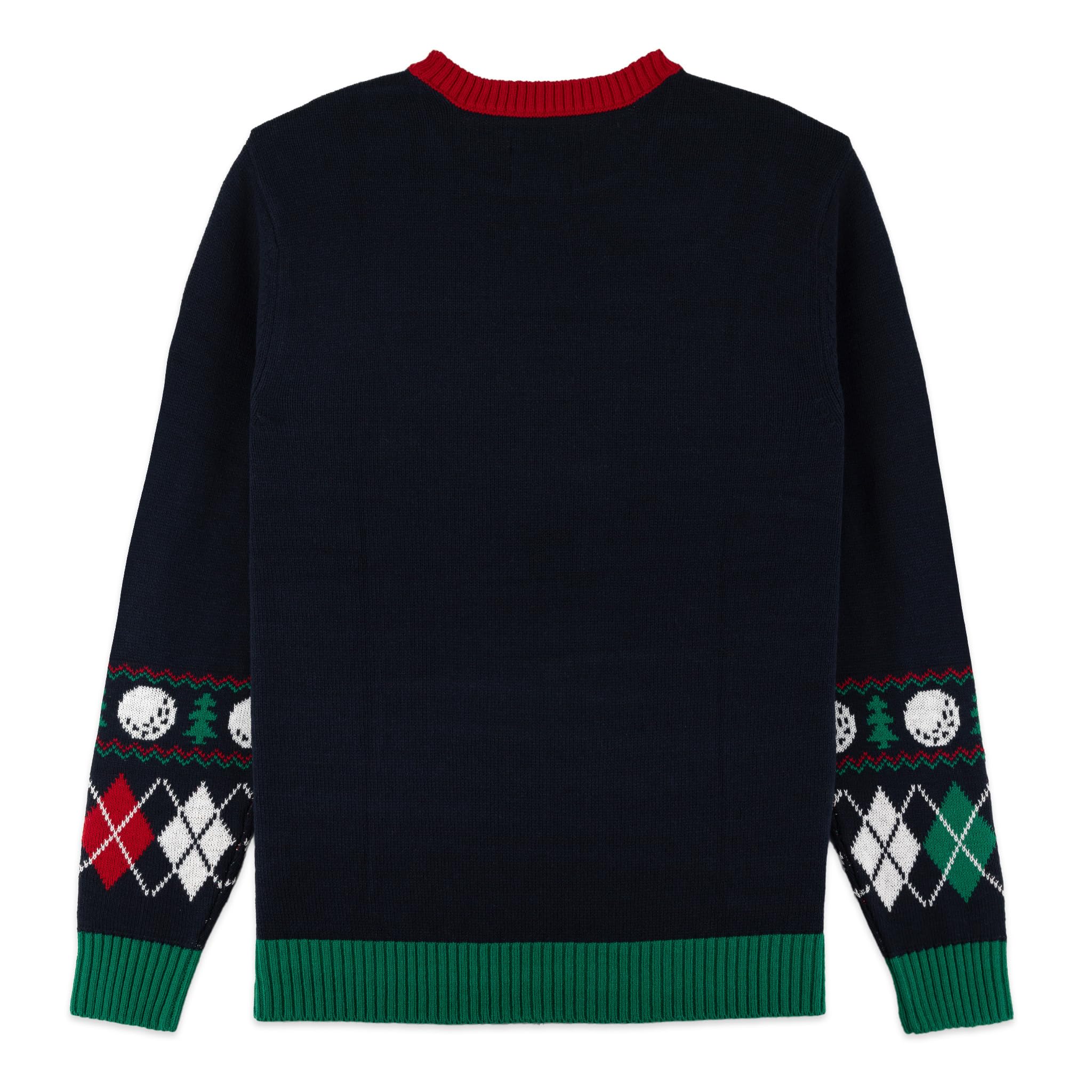 Men's Ugly Christmas Golf Sweater - Festive Holiday Crewneck Pullover, Breathable & Snug Fit for Golfers - Perfect for Christmas Parties & Golf Tournaments
