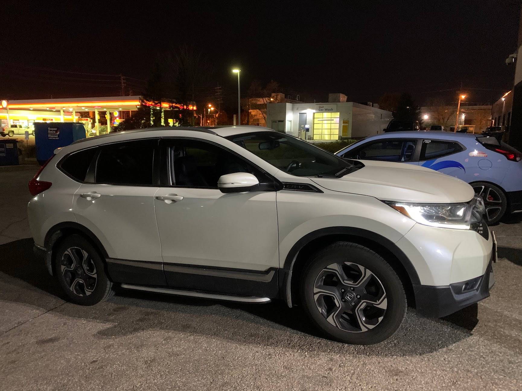 2017-2022 Honda CRV CR-V Side Step Running Boards - OE Style Silver Aluminum Side Steps for Enhanced Style & Easy Access - Perfect for Off-Roading & Family Use
