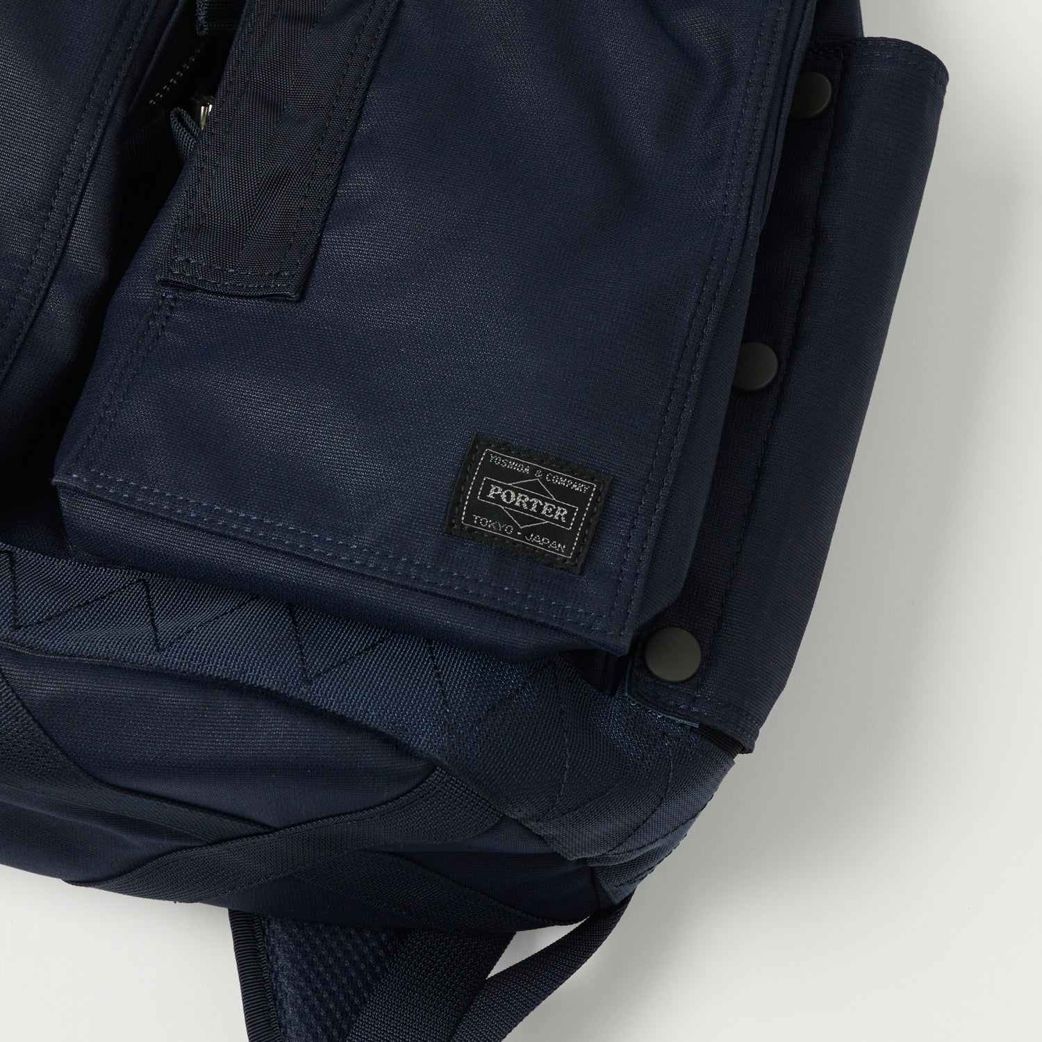 Porter Yoshida & Co. Flying Ace Backpack - Navy Blue Durable Travel Backpack for Men & Women | Perfect for Commuting, Hiking & Outdoor Adventures