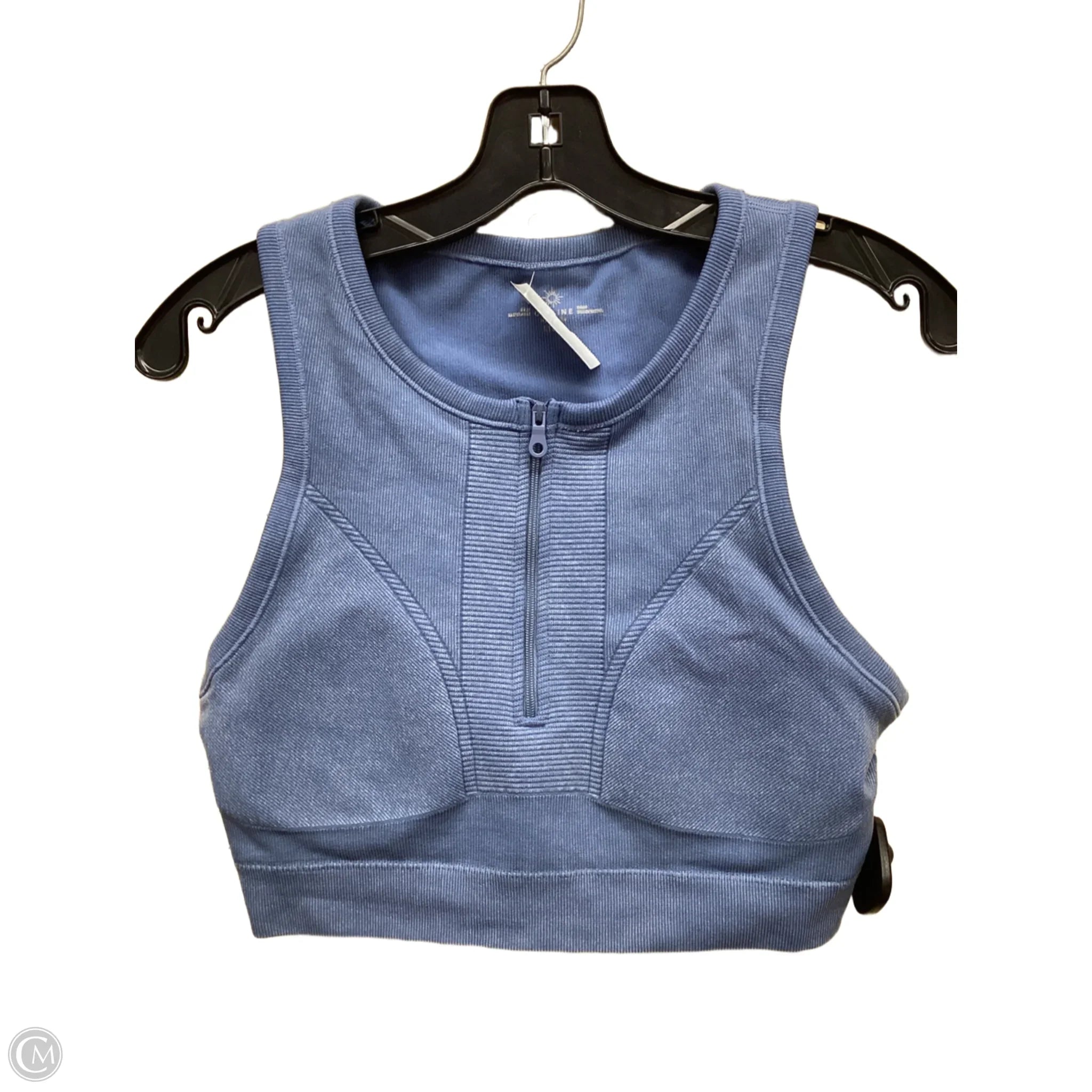 Aerie Women's Light Blue High Support Athletic Sports Bra - Size Large - Perfect for Running, Yoga & Gym Workouts