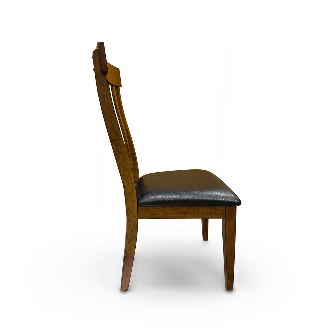 Mariposa Slatback Chair - Modern Wooden Dining Chair for Kitchen, Patio & Outdoor Use - Comfortable & Stylish Home Furniture