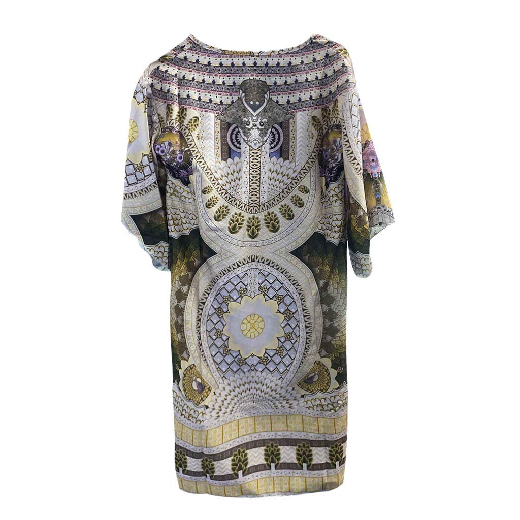 Women's Long Sleeve V-Neck Beach Dress - Flowy Vacation & Party Maxi Dress for Winter, Summer, Leisure & Special Occasions | Perfect for Beach Getaways, Holiday Parties & Casual Outings