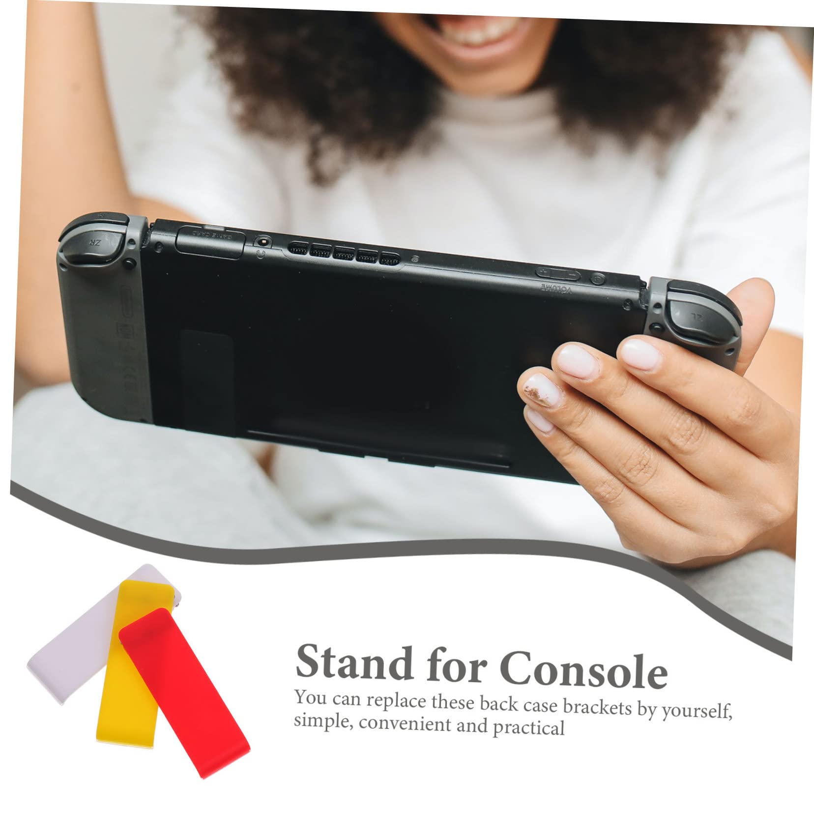 Parliky Controller Stand Replacement Kickstand for Gaming Console - ABS Material, Lightweight & Portable - Perfect for PS5, Xbox, Switch Accessories Organization & Charging Station