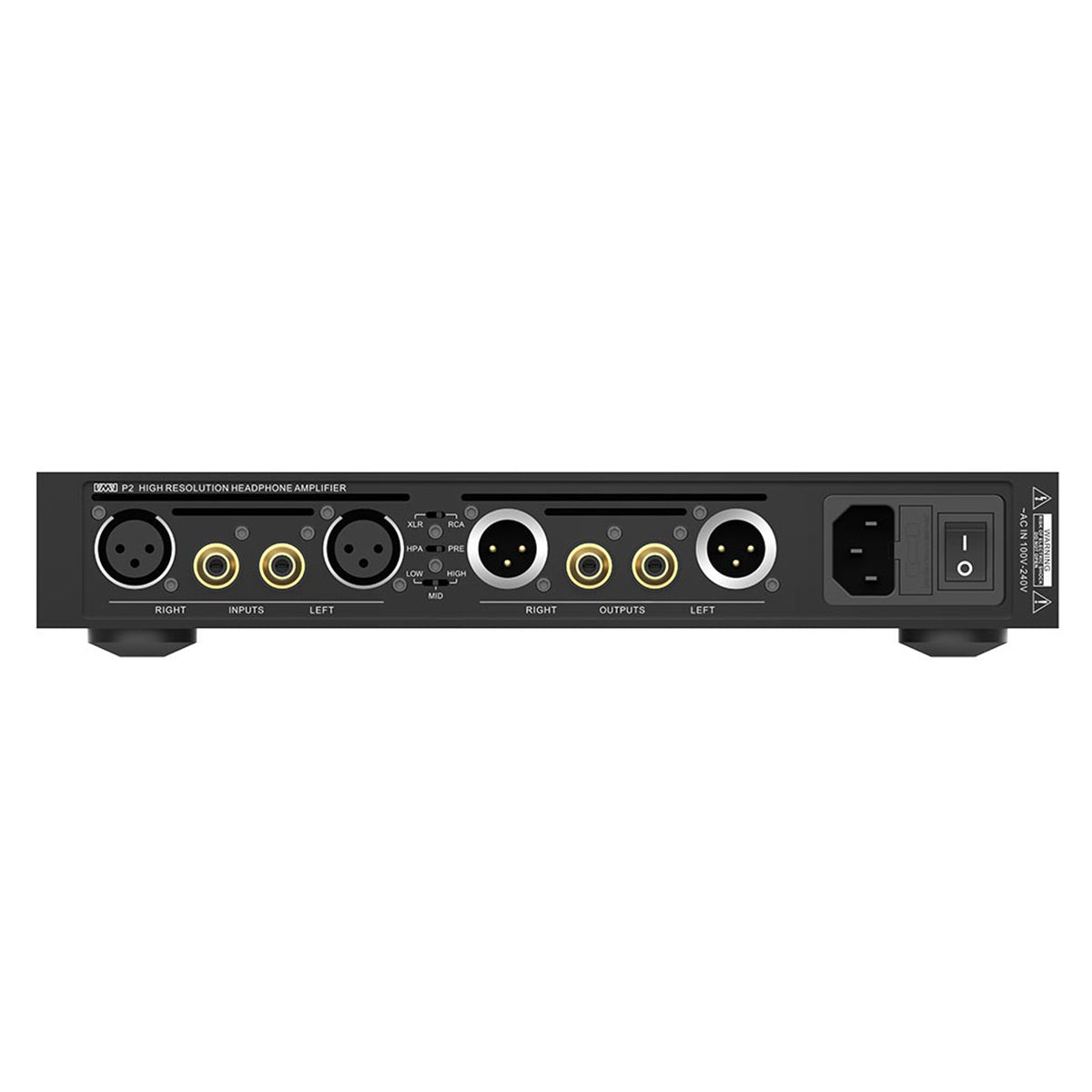 SMSL Audio VMV P2 High-Performance Headphone Amplifier - Premium Sound for Audiophiles, Studio & Home Listening