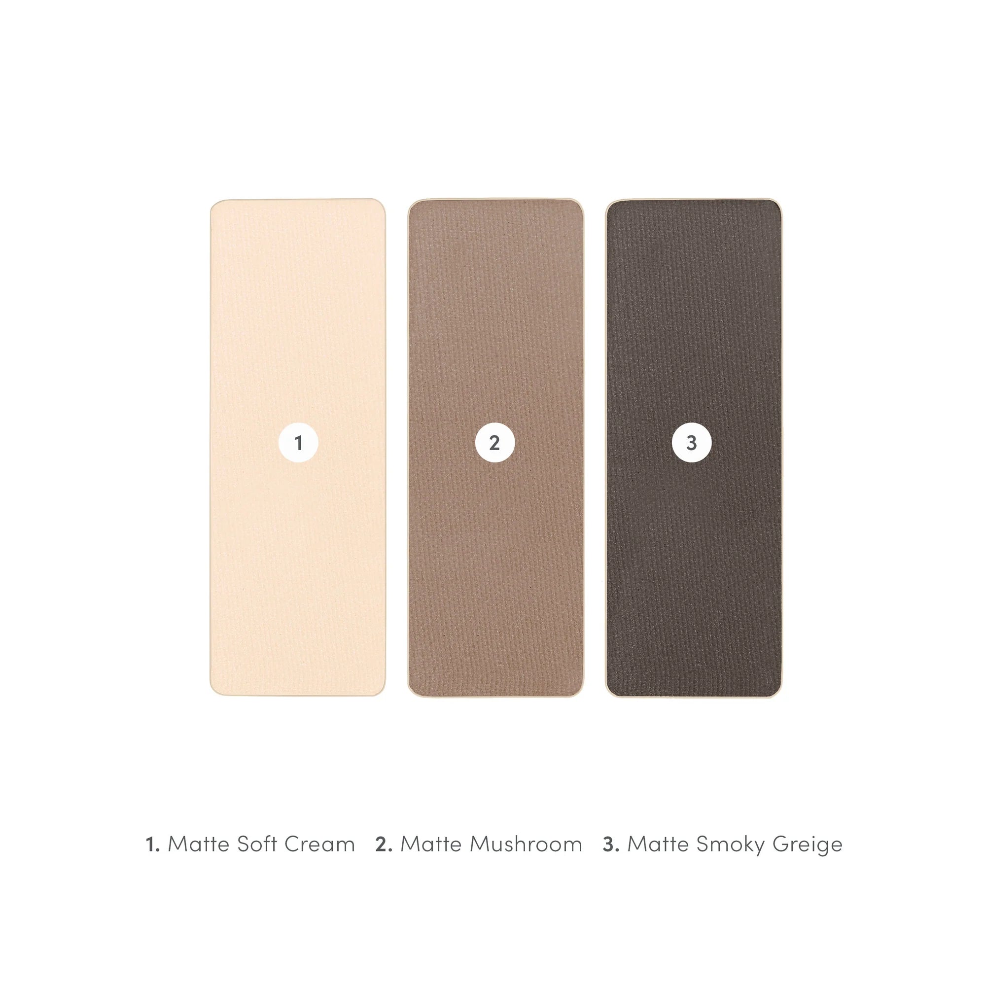Elemental Nudes Collection - Riverstone Triple Eyeshadow Palette | Natural Matte & Shimmer Eyeshadow for Day & Night Makeup | Perfect for Everyday Wear & Special Occasions