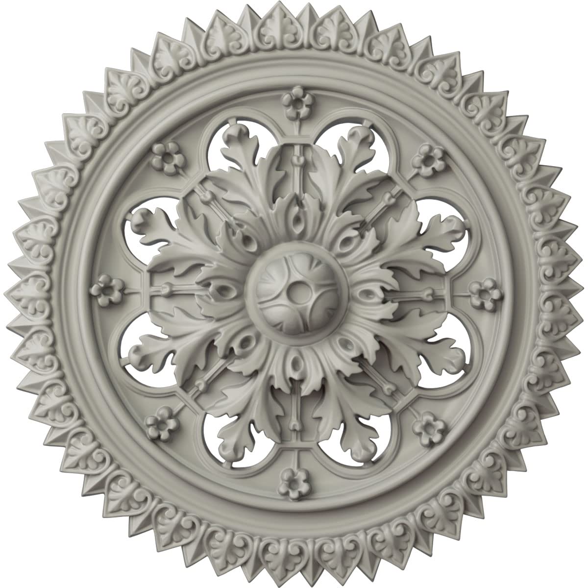 Ekena Millwork CM21YOPCF York Ceiling Medallion - 21 5/8