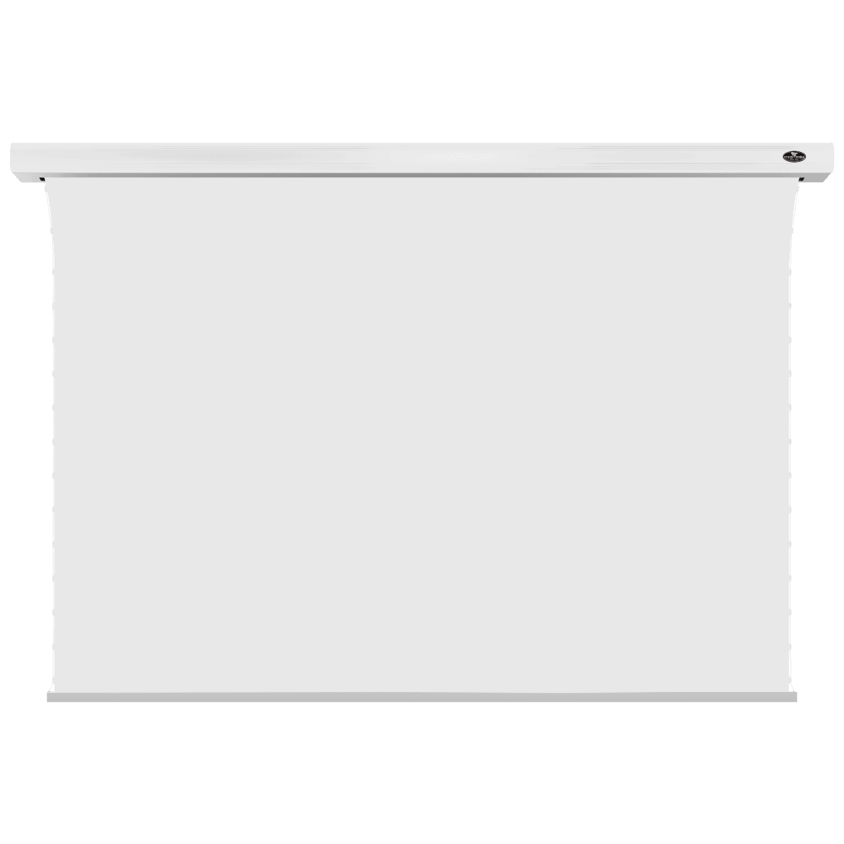 VIVIDSTORM White Cinema Perforated Slimline Motorized Tension Projector Screen - 120 Inch 4K Ultra HD Home Theater Screen for Movies, Gaming & Presentations - Perfect for Living Rooms, Media Rooms & Home Theaters