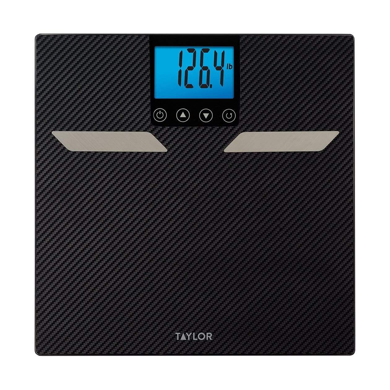 Smart Digital Body Composition Scale with Carbon Fiber - Accurate Weight & Body Fat Measurement for Home Gym, Fitness Tracking, and Health Monitoring