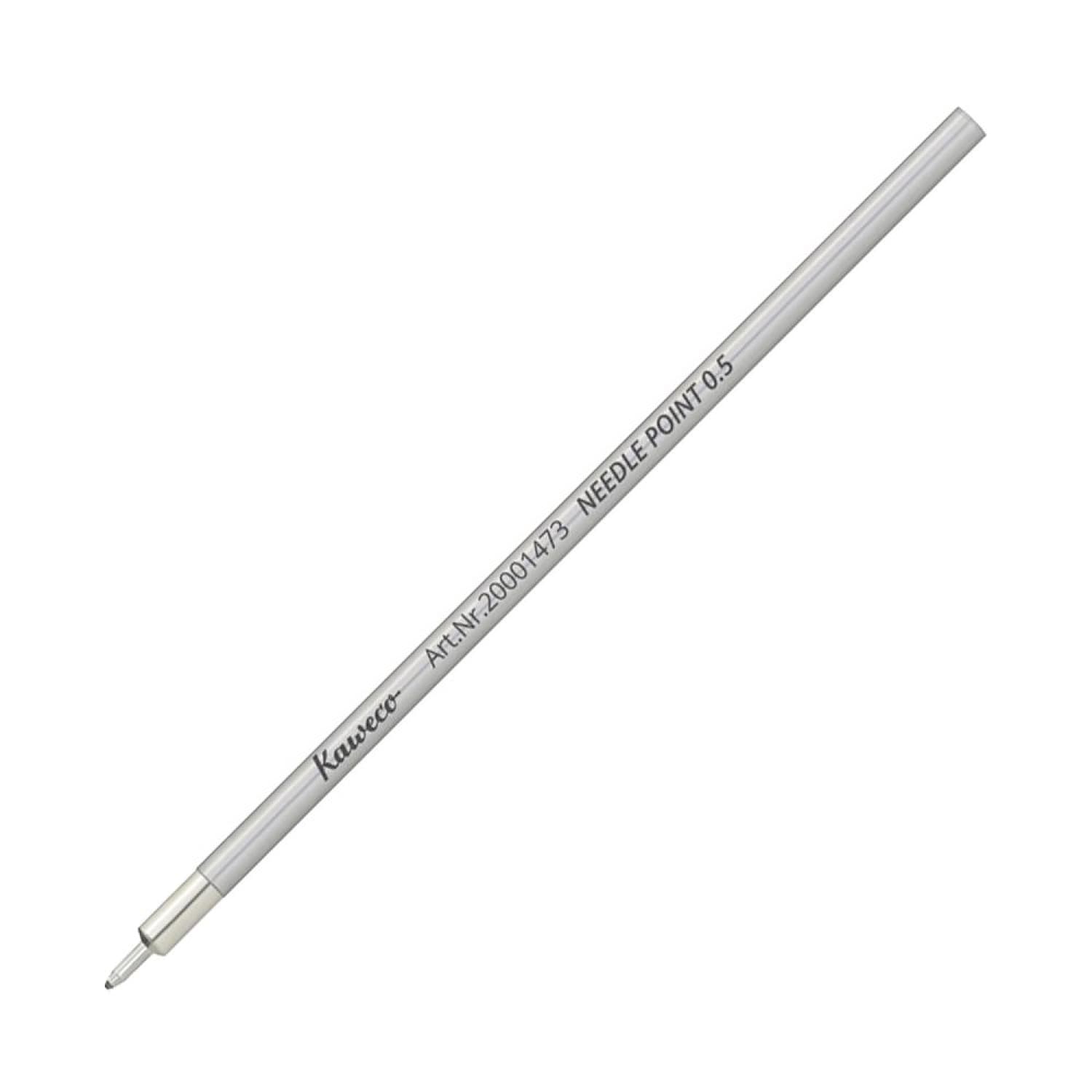 Kaweco D1 Needle Point Refill - Black Medium 0.5mm (2 Pack) | Premium Fountain Pen Ink Refills for Smooth Writing | Perfect for Journaling, Note-Taking & Professional Use