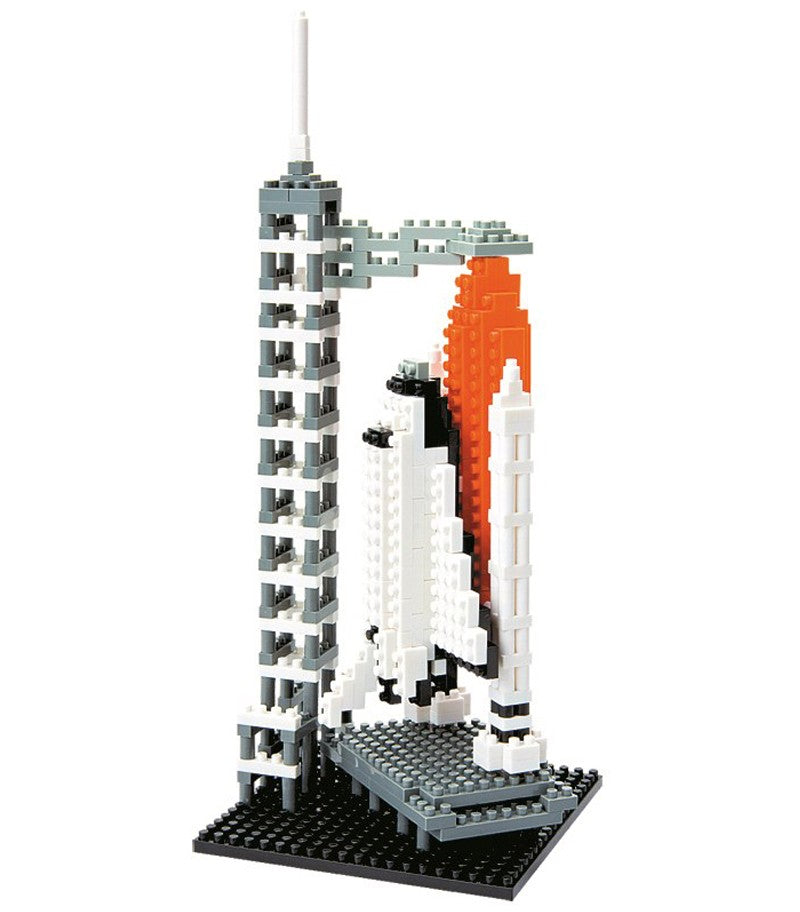 Nanoblock Space Center Building Kit NBH 014 - STEM Educational Toy for Kids & Adults - Perfect for Space Enthusiasts & Model Collectors - Great for Birthday Gifts, Home Decor, and Office Display