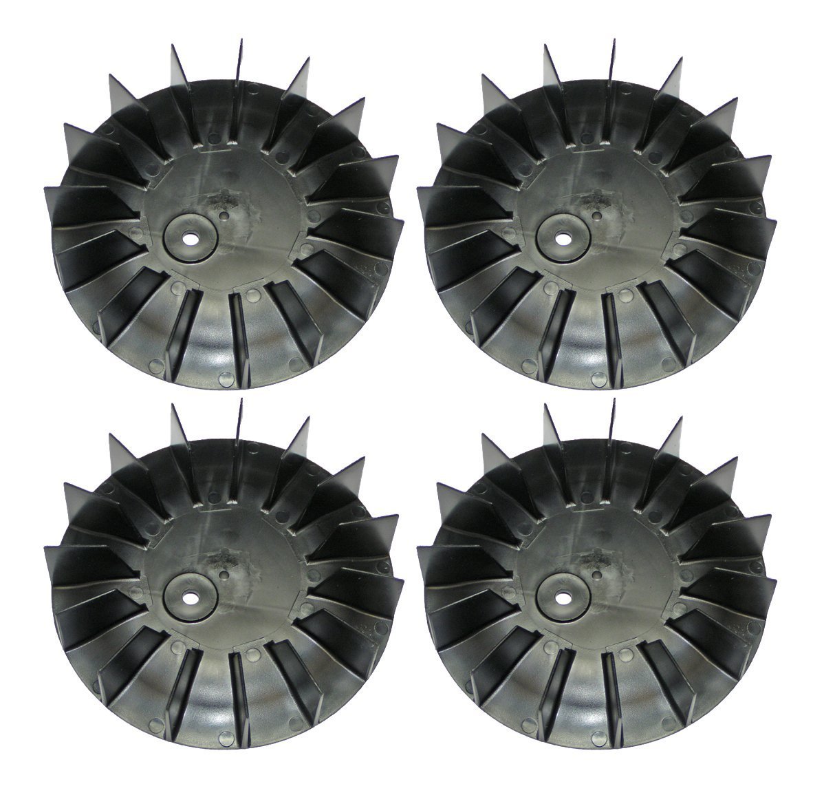 Porter Cable C3150/C2550 Air Compressor Replacement Fan (4 Pack) - 5.75 Inch Diameter - AC-0108-4PK - Perfect for HVAC, Industrial Equipment & Home Workshop Maintenance