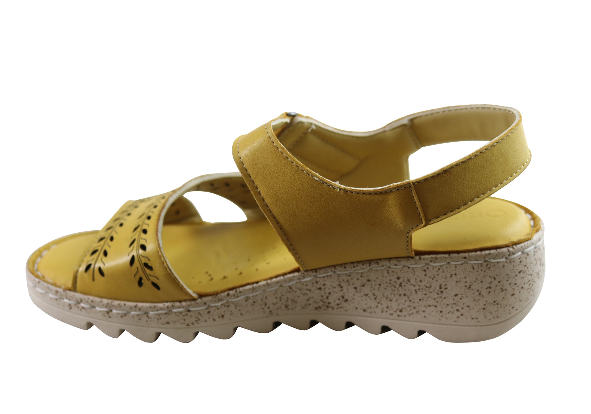 Orizonte Blanche Women's Comfortable Leather Sandals - European Style Summer Casual Shoes for Walking, Travel & Beach Vacations