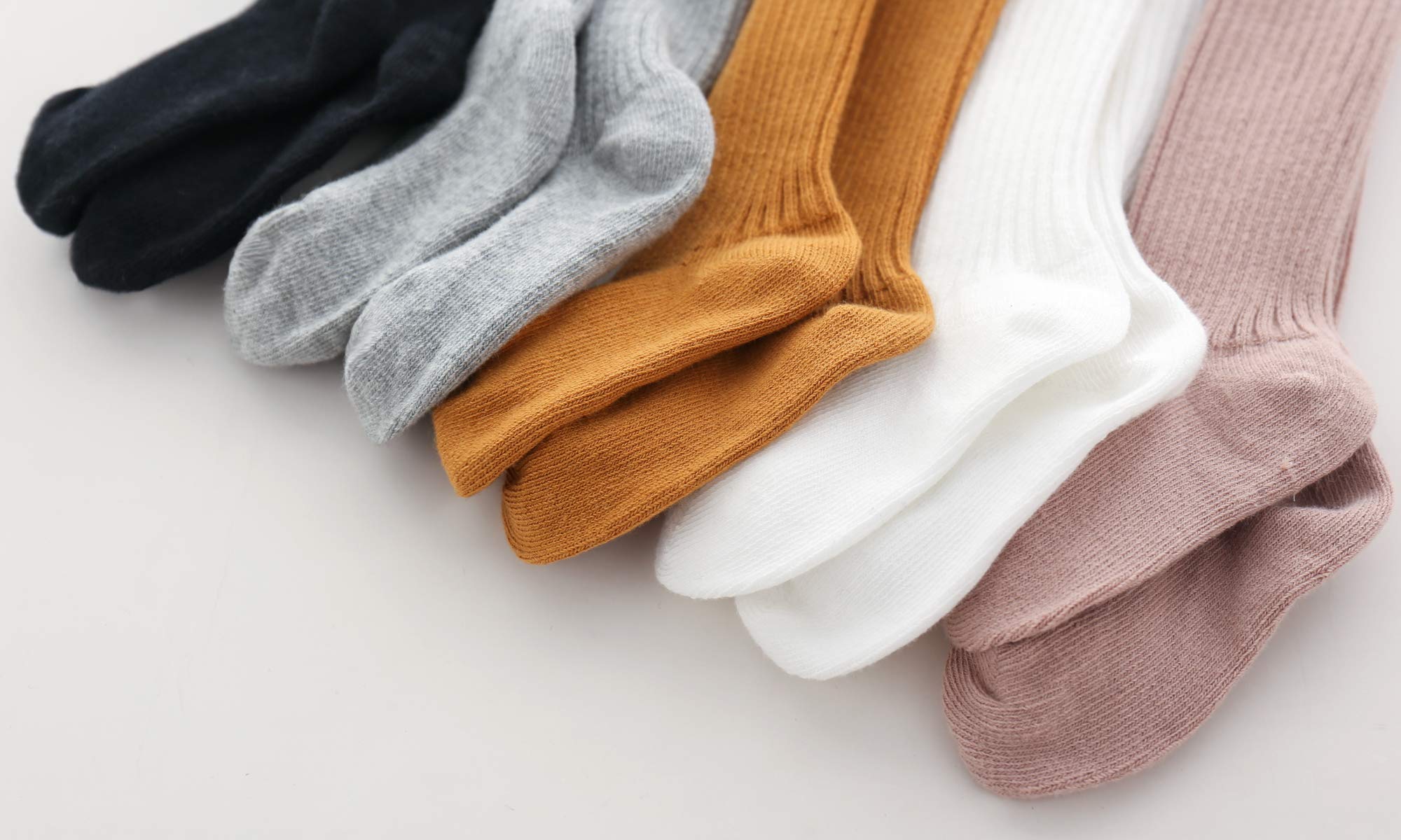 CECORC Baby Girls Cable Knit Leggings - Thick Cotton Tights for Toddlers 1-10T - Warm Winter Stockings for Infants - Perfect for Playtime, Daycare & Family Outings